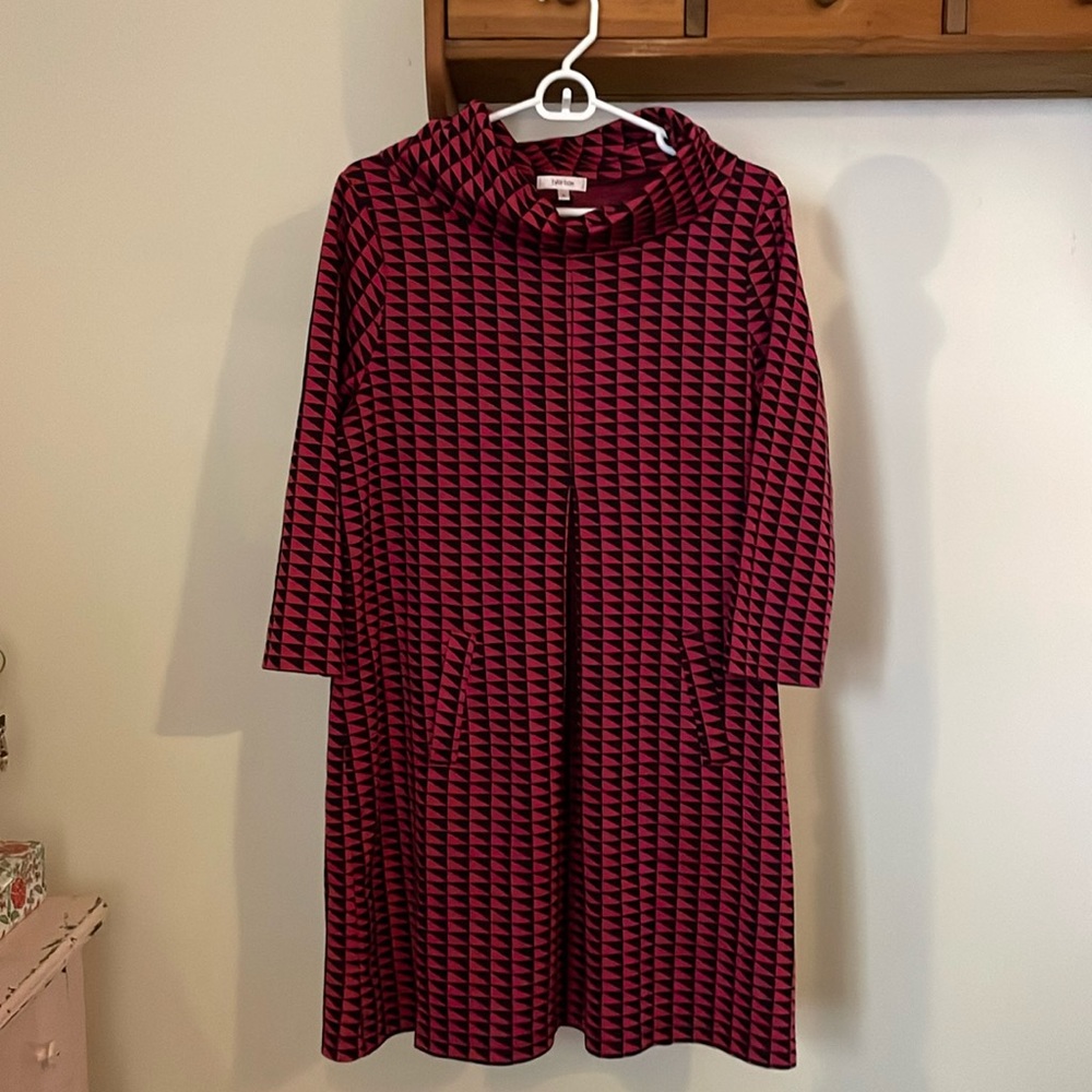 Tyler Boe Size L - Pink and Black Dress